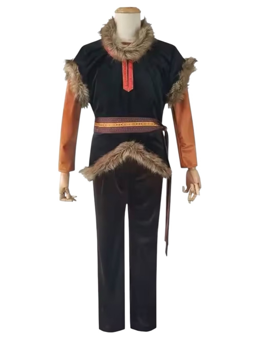 Kristoff Halloween CostumenAdult Men Deluxe Suits Fancy Party Cosplay Outfit, S